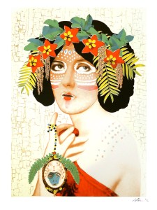 Johnathan-Totem-Artemis-tribal-costume-make-up-of-cabbages-and-kings